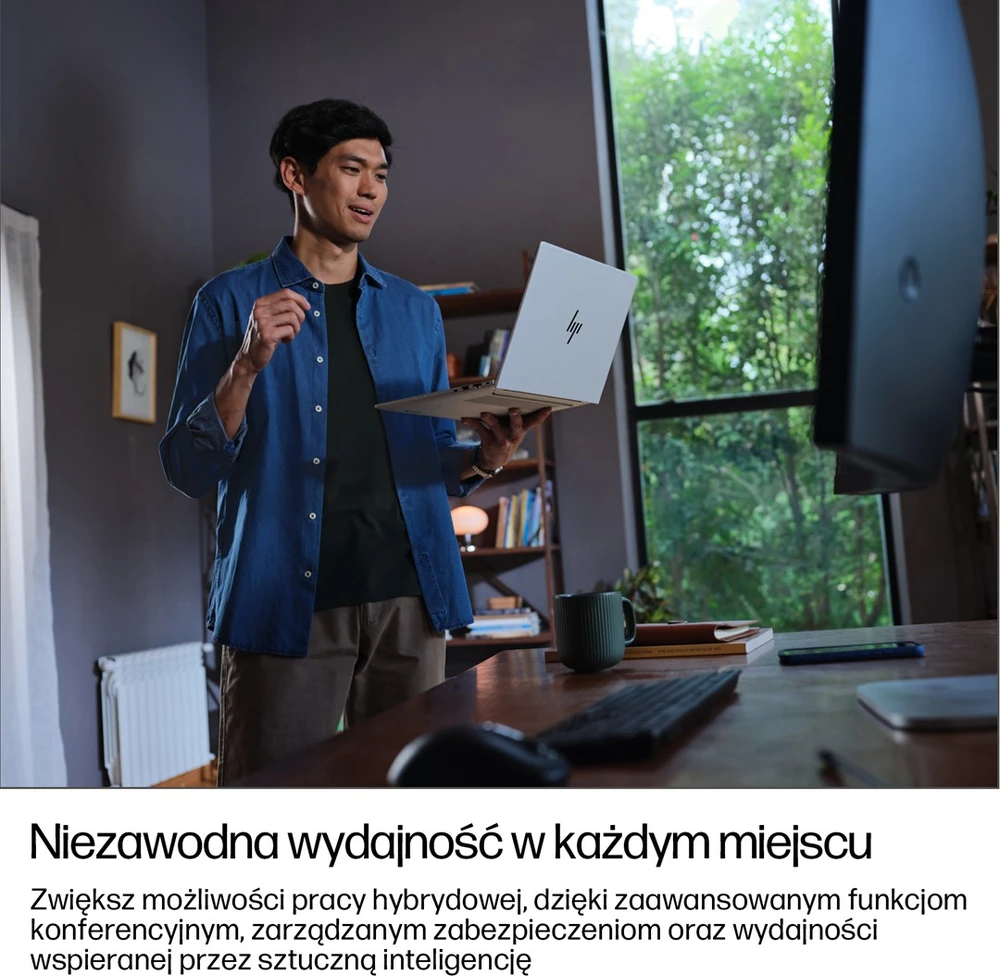 Hewlett Packard (HP) HP EliteBook 8 G1i AI Intel Core Ultra 7 255U Nešiojamas kompiuteris 35.6 cm (14") WUXGA 32 GB DDR5-SDRAM 512 GB SSD Wi-Fi 6E (802.11ax) Windows 11 Pro AI PC Sidabrinis