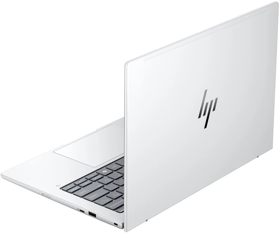 Hewlett Packard (HP) HP EliteBook 8 G1i AI Intel Core Ultra 7 255U Nešiojamas kompiuteris 35.6 cm (14") WUXGA 32 GB DDR5-SDRAM 512 GB SSD Wi-Fi 6E (802.11ax) Windows 11 Pro AI PC Sidabrinis
