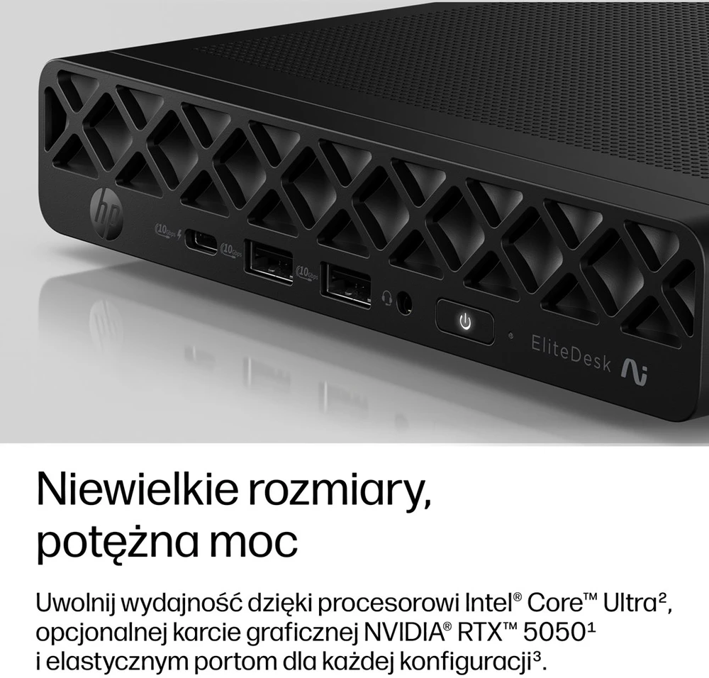 Hewlett Packard (HP) HP EliteDesk 8 Mini G2i AI Ultra 5 322 16GB DDR5 5600 SSD512 Intel Graphics W11Pro 3Y OnSite
