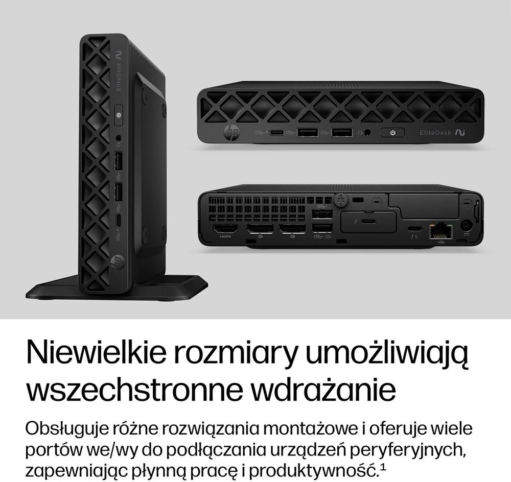 Hewlett Packard (HP) HP EliteDesk 8 Mini G2i AI Ultra 5 322 16GB DDR5 5600 SSD512 Intel Graphics W11Pro 3Y OnSite