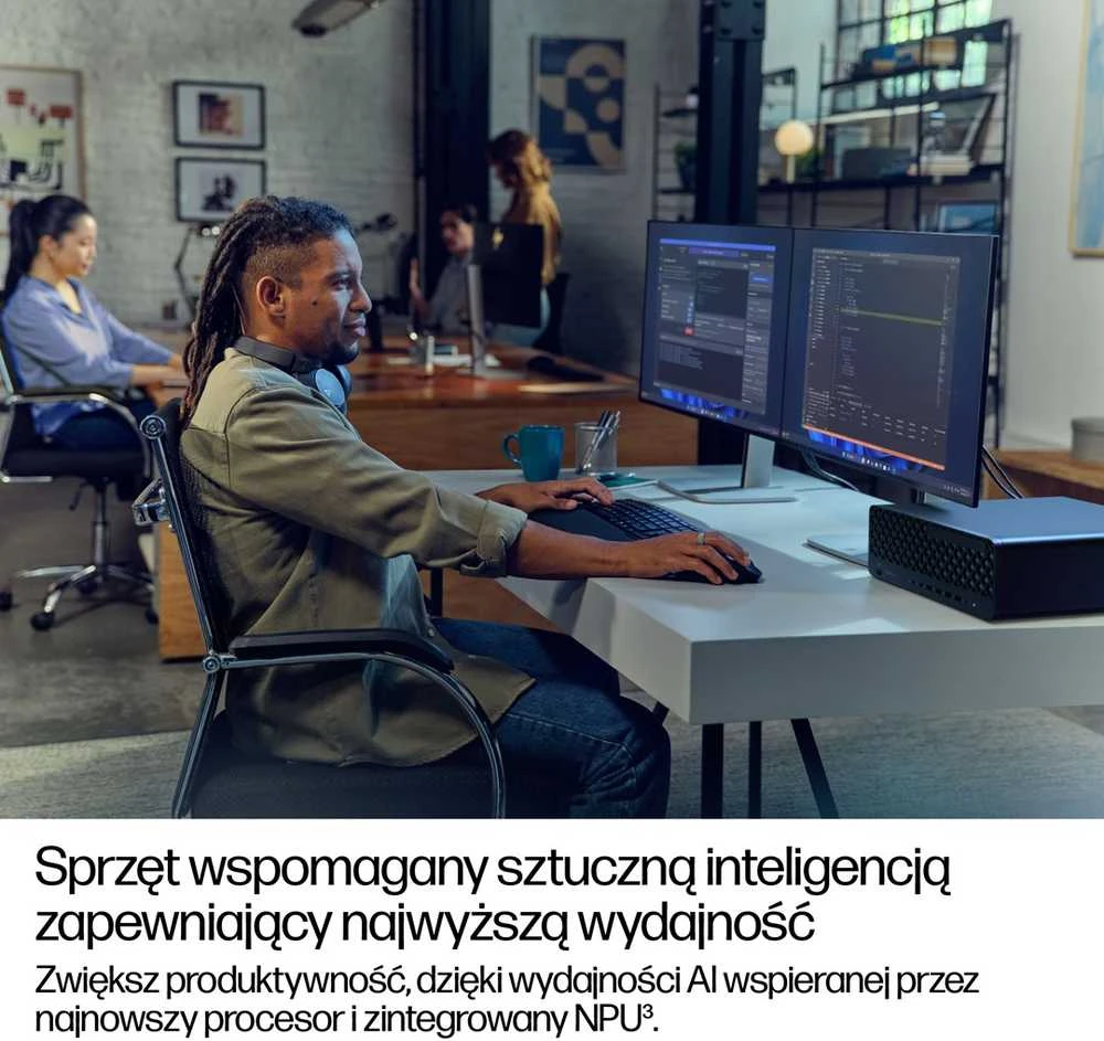 Stacionarus kompiuteris Hewlett Packard (HP) HP EliteDesk 8 SFF G1i Ultra 7 265 16GB DDR5 5600 SSD 1TB Arc W11Pro 3Y OnSite