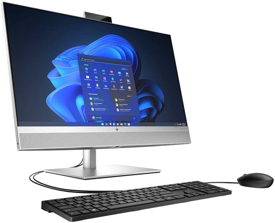 Stacionarus kompiuteris Hewlett Packard (HP) HP EliteOne 870 G9 AiO i5-14500 27.0" QHD lietimui jautrus ekranas IPS 250n AG 16GB SSD 512 UHD 770 5M 5.0 Mpix W11Pro 3Y OnSite