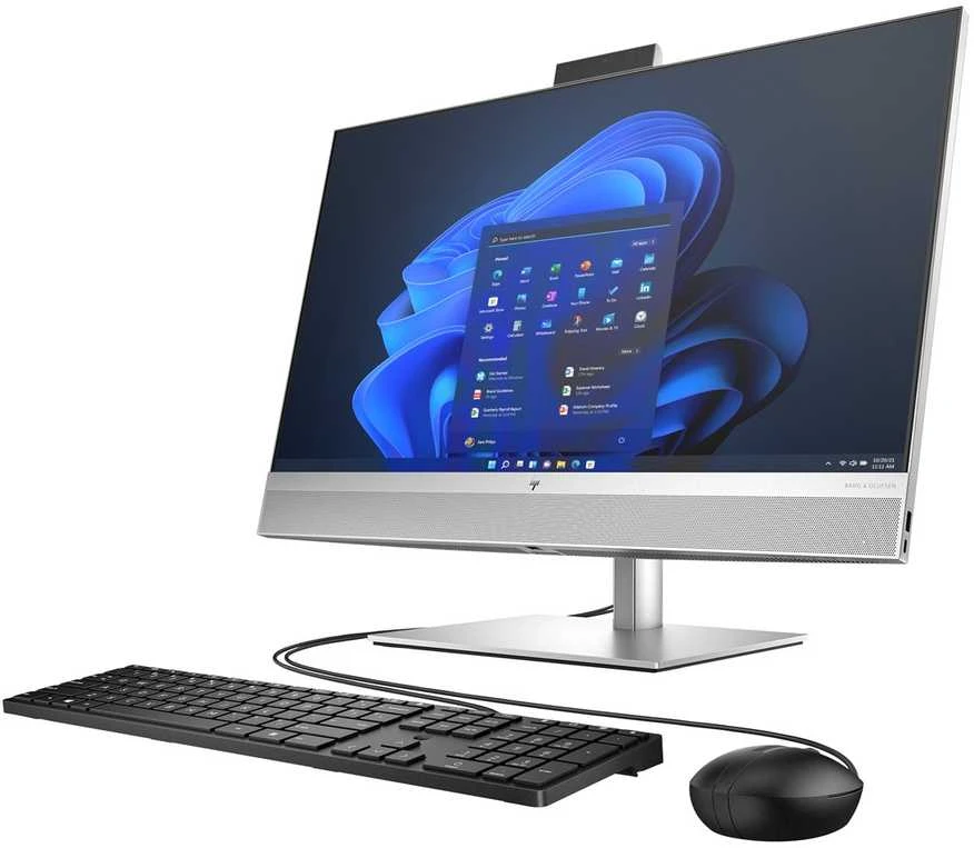 Stacionarus kompiuteris Hewlett Packard (HP) HP EliteOne 870 G9 AiO i5-14500 27.0" QHD lietimui jautrus ekranas IPS 250n AG 16GB SSD 512 UHD 770 5M 5.0 Mpix W11Pro 3Y OnSite
