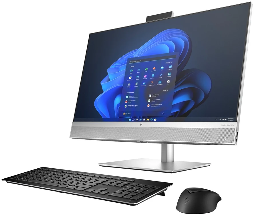 Hewlett Packard (HP) HP EliteOne 870 G9 AiO i5-14500 27.0" QHD lietimui jautrus ekranas IPS 250n AG 16GB SSD 512 UHD 770 5M 5.0 Mpix W11Pro 3Y OnSite