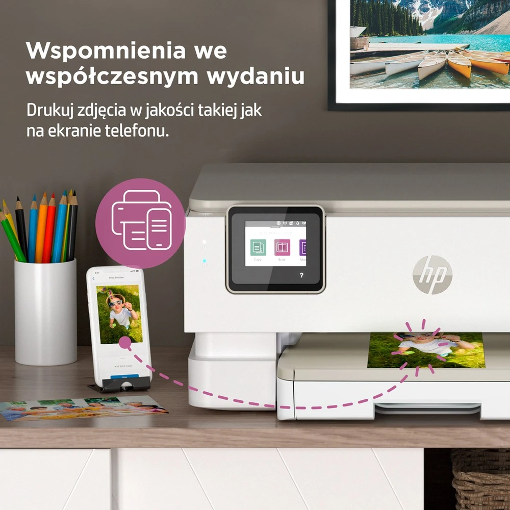 Hewlett Packard (HP) Spausdintuvas - HP ENVY Inspire 7220e Belaidis Visiškai Integruotas 4800x1200 DPI