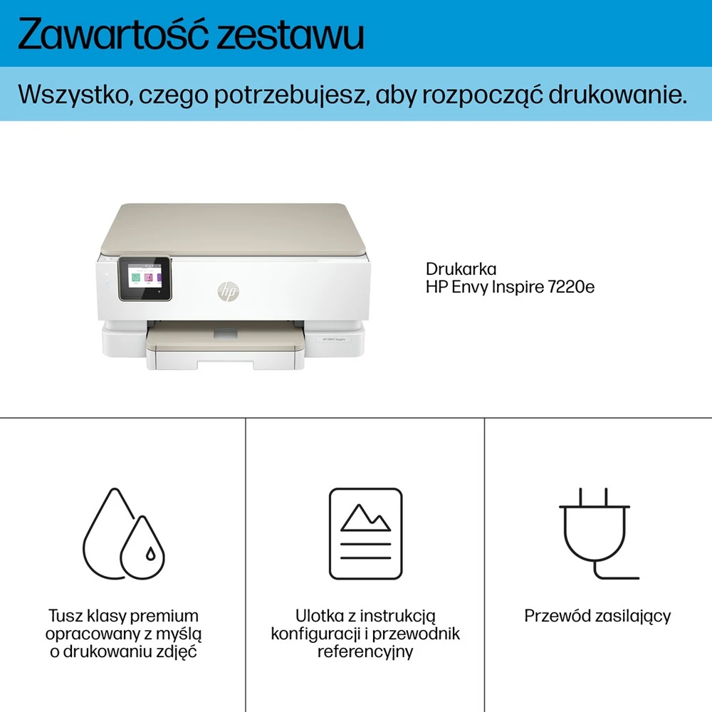 Hewlett Packard (HP) Spausdintuvas - HP ENVY Inspire 7220e Belaidis Visiškai Integruotas 4800x1200 DPI