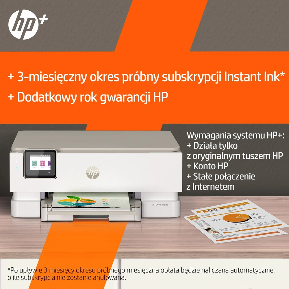 Hewlett Packard (HP) Spausdintuvas - HP ENVY Inspire 7220e Belaidis Visiškai Integruotas 4800x1200 DPI