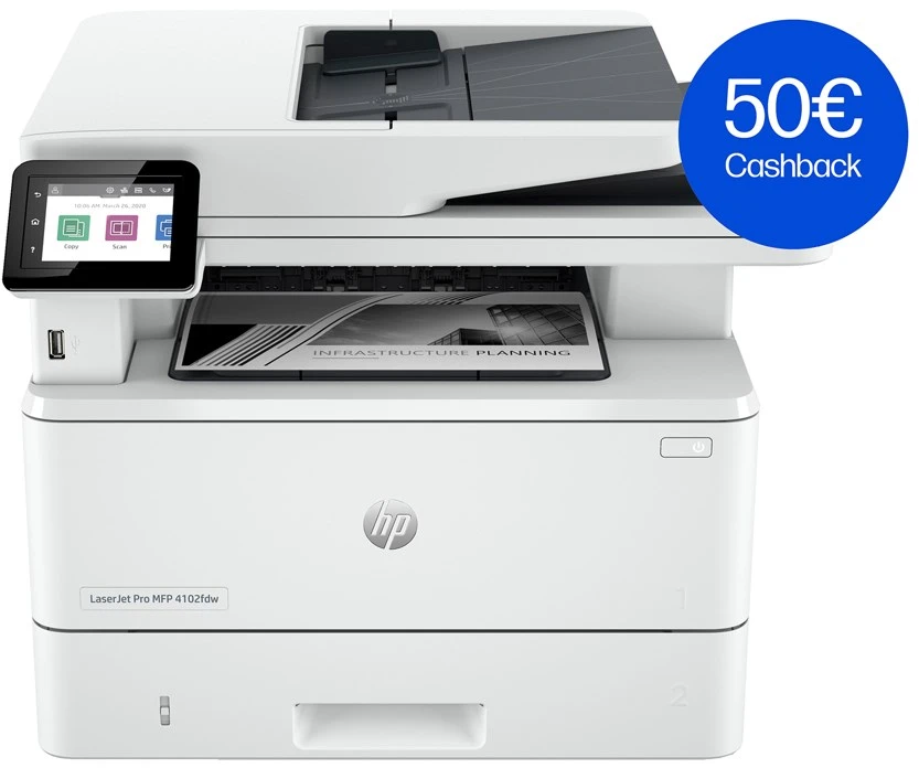 Lazerinis spausdintuvas HP LaserJet Pro MFP 4102dw