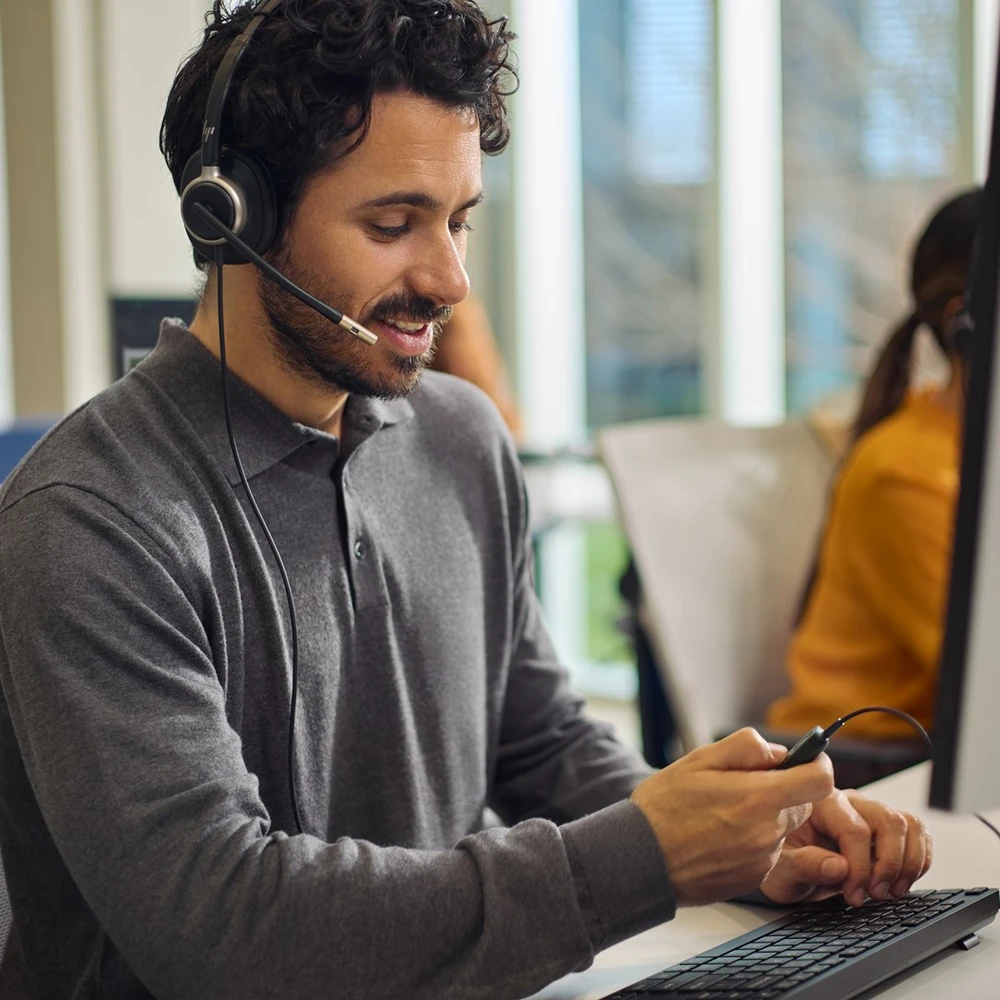 HP POLY MISSION 615 MONAURAL - USB WIRED Ausinės