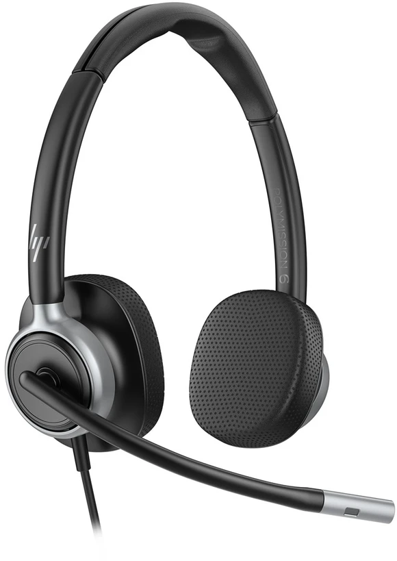 Hewlett Packard (HP) HP Poly Mission 625 stereo USB laidinės ausinės (WW)