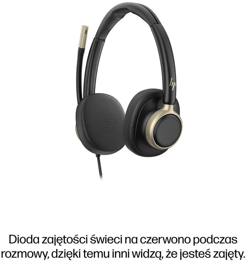 Hewlett Packard (HP) HP Poly Mission 825 Stereo USB Ausinės su laidu WW