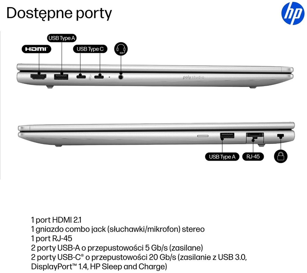 Nešiojamas kompiuteris HP ProBook 4 G1i Ultra 7 255U 16" WUXGA IPS 300nits AG 16GB DDR5 5600 SSD 512 Arc kamera 1080p 56Wh W11Pro