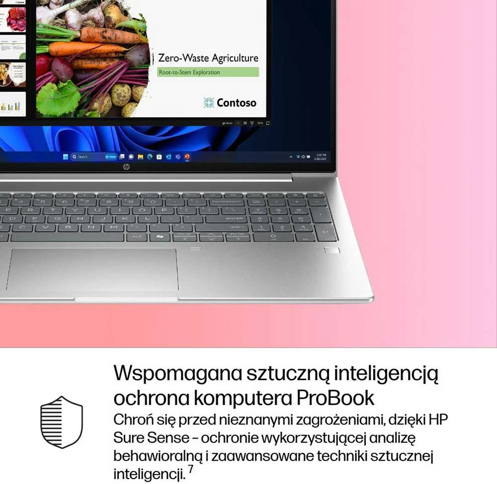 Nešiojamas kompiuteris HP ProBook 4 G1i 16 - Ultra 7 255U | 16 colių | 24 GB | 512 GB | W11P