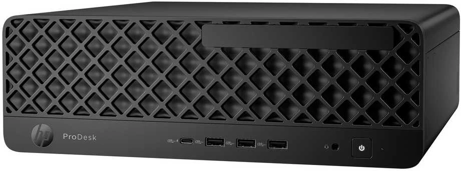 Stacionarus kompiuteris Hewlett Packard (HP) HP ProDesk 4 SFF G1i AI PC Intel Core Ultra 5 225 16 GB DDR5-SDRAM 512 GB SSD Windows 11 Pro Juodas