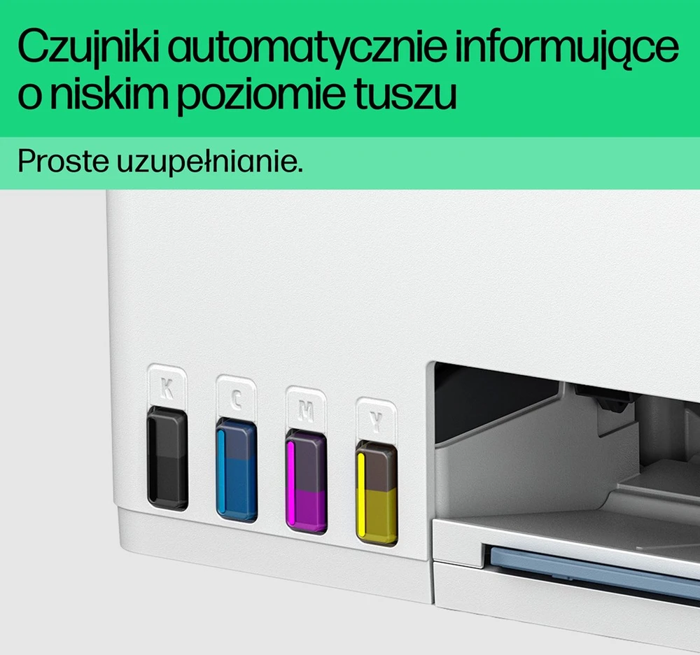 Hewlett Packard (HP) Spausdintuvas - HP Smart Tank 585, Terminis Rašalinis, A4, 4800 x 1200 DPI, 12 ppm, „Wi-Fi“