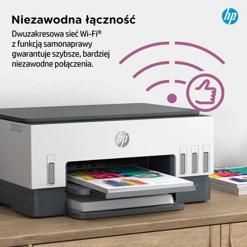 Daugiafunkcis rašalinis spausdintuvas HP Smart Tank 670, spausdinimas / kopijavimas / skenavimas, spalvotas, A4, papildoma rašalo talpykla, automatinis dvipusis, Wi-Fi