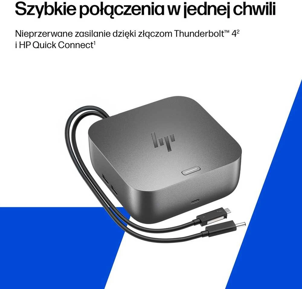 Hewlett Packard (HP) HP Thunderbolt 4 Ultra 280W G6 Dock TBT4 USB-C HDMI RJ-45 2xUSB-C 2xDP 5xUSB (EU)