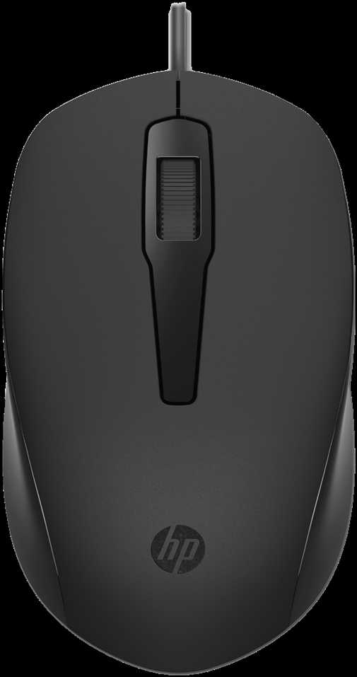 Hewlett Packard (HP) HP 150 USB Pelė su laidu - Juodas