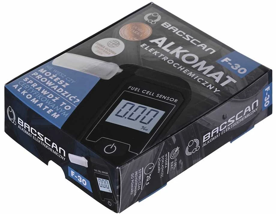 Pusiau profesionalus alkotesteris BACscan F-30