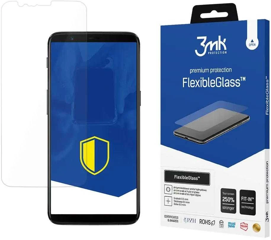3MK FlexibleGlass OnePlus 5T hibridinis stiklas