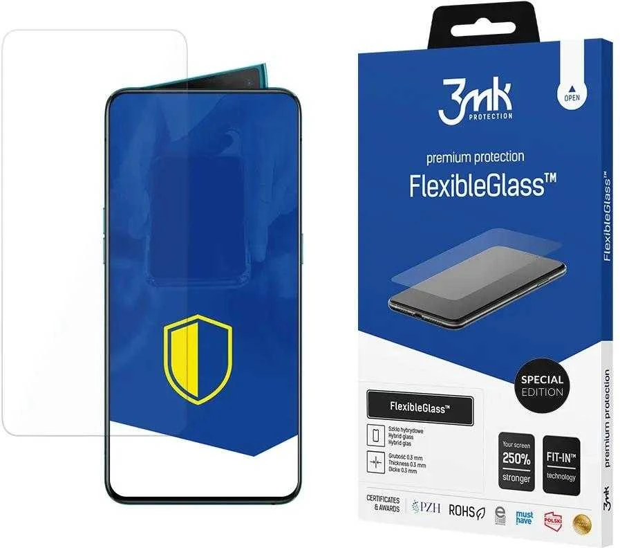 3Mk apsauga Oppo Reno 2 - 3mk FlexibleGlass specialus leidimas