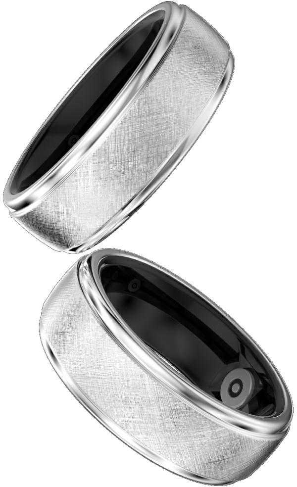Shenzhen HiFuture Ring2 Titanium Sidabrinis 13 (70mm)