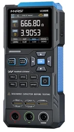 Didelio tikslumo rankinis LCR matuoklis FNIRSI LC1020E