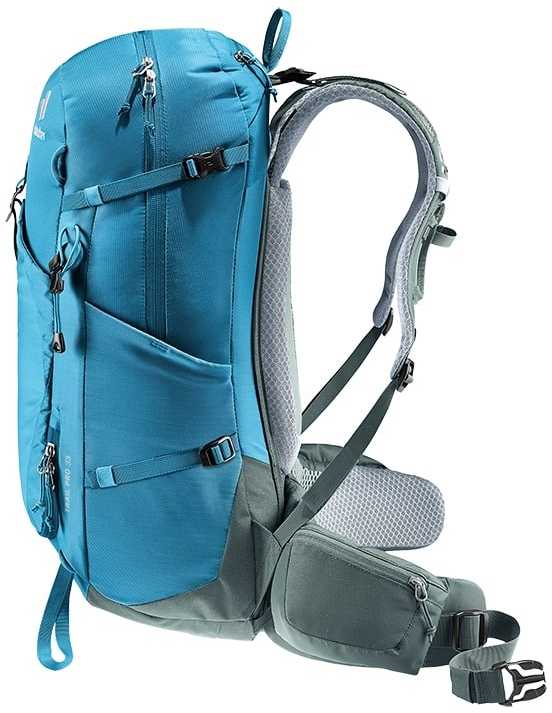 Žygio kuprinė Deuter Trail Pro 33, bangos-gebenės spalvos