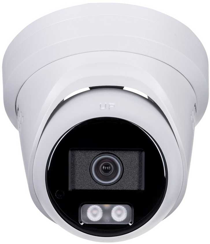 Hikvision kupolas DS-2CD2387G2H-LISU/SL F2.8 (balta, 8 MP, 30 m. IR; 30 m. LED, hibridinė šviesa)