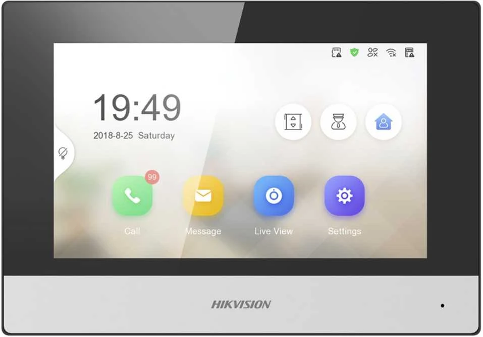 PATALPŲ VIDAUS SKYDELIS Wi-Fi / IP DS-KH6320-WTE1/EU Hikvision