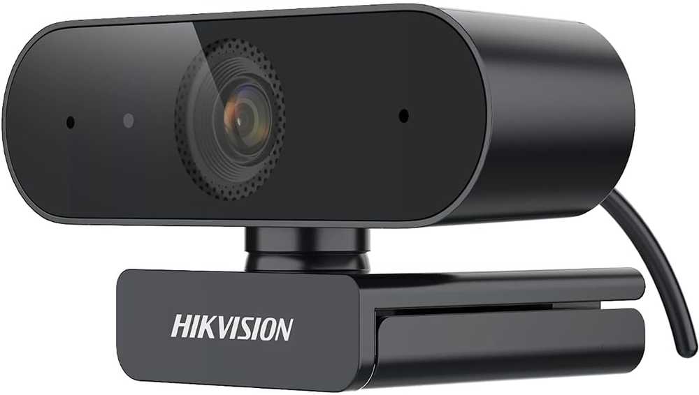 Hikvision DS-U02P Profesionālā Full HD 1080p USB Webcam ar Automātisko Fokusu un Mikrofonu