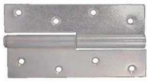 Lankstas durims Kurzemes, 15 cm, sidabro
