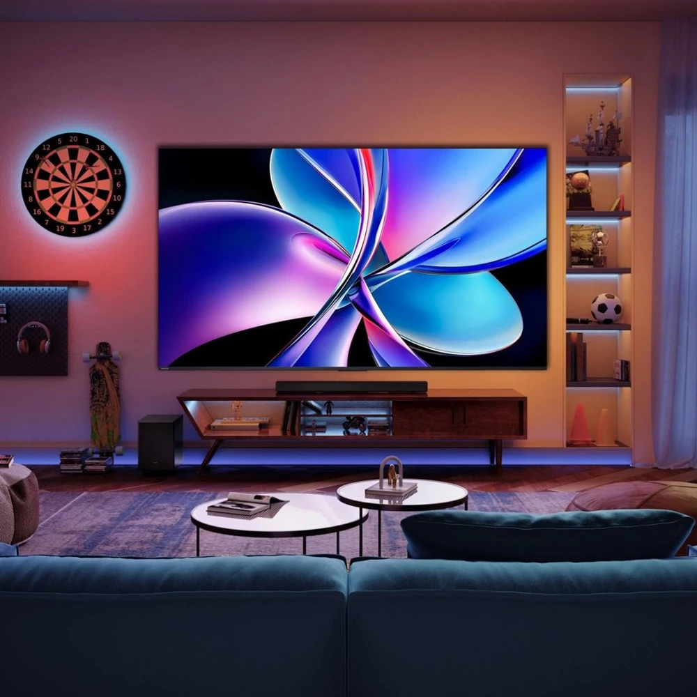 Televizorius Hisense 100E7Q PRO 2.54 m (100") 4K Ultra HD Smart TV Wi-Fi Juodas
