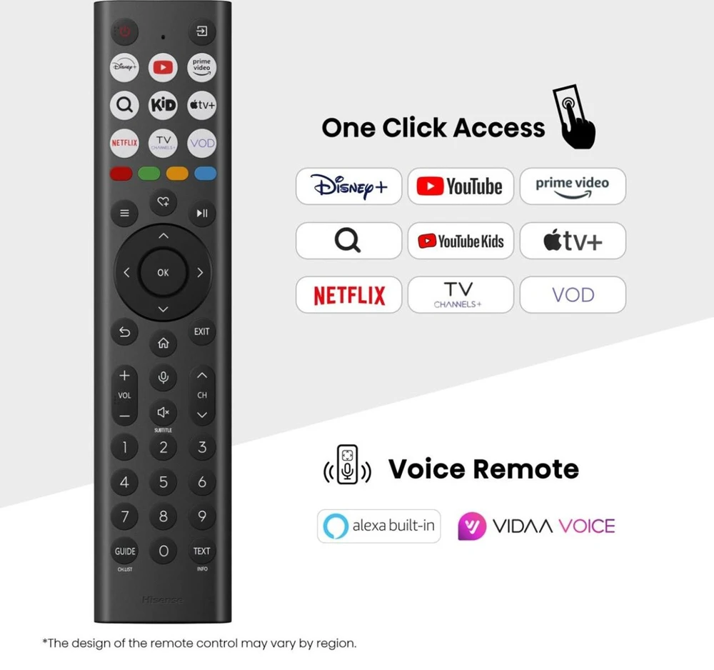 Hisense E8Q, 55"", 4K UHD, ULED, Mini LED, juodas - Televizorius