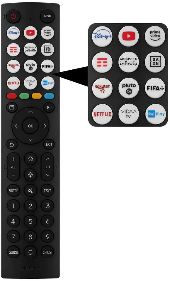 Televizorius Hisense UHD QLED Smart TV | 65E7Q | 65" | Smart TV | VIDAA OS | UHD | Juodas