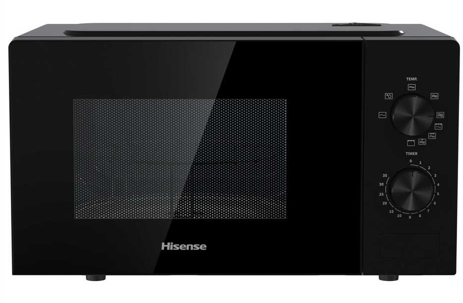 Mikrobangų krosnelė Hisense H20MOBP1G microwave Juodas Grilis microwave Countertop 20 L 700 W