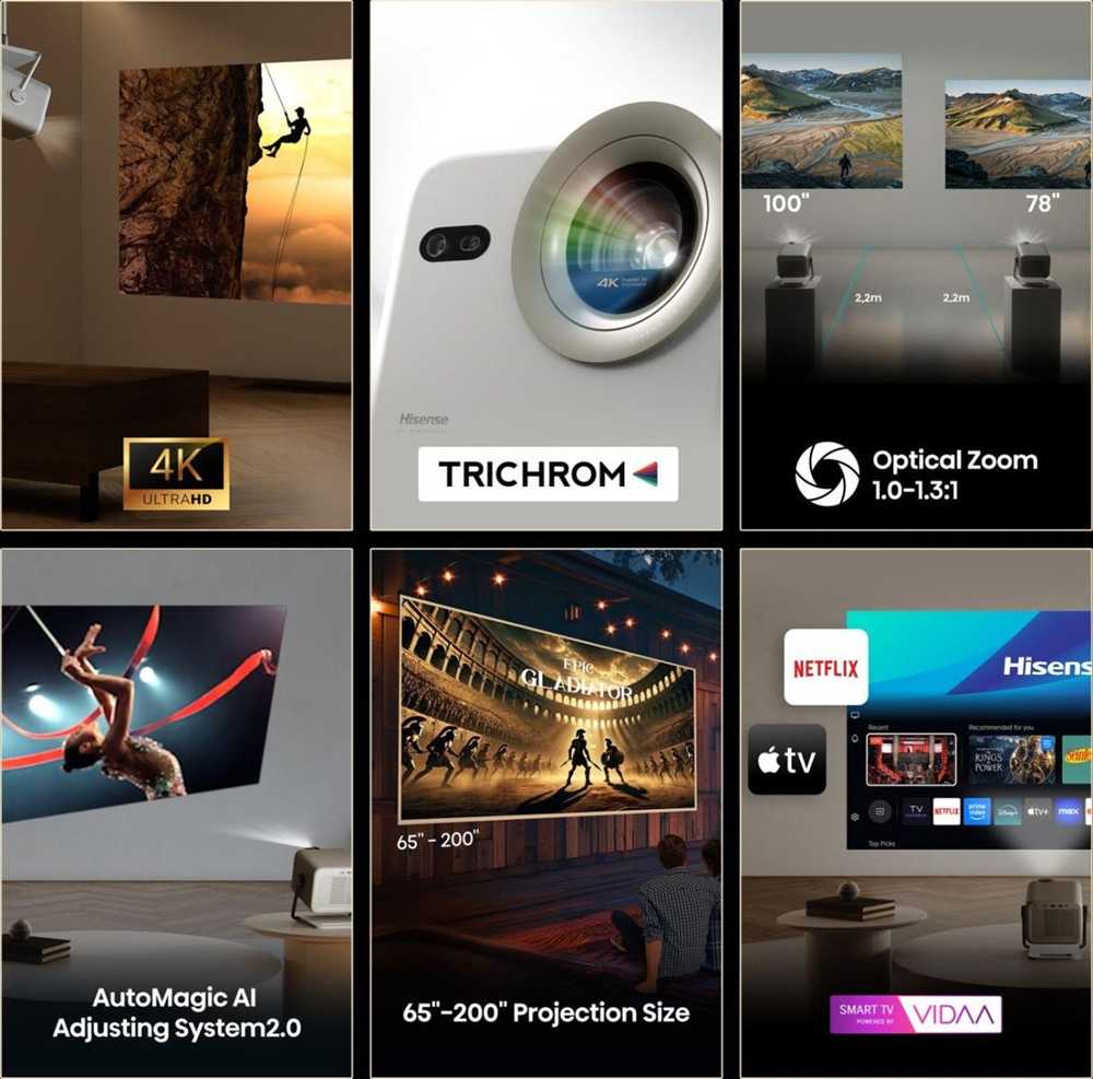 Hisense M2 Pro UHD 4K (3840x2160) 3D Pilkas