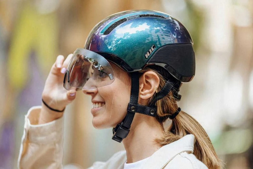 HJC CALIDO PLUS Cycling Helmet, CHAMELEON, Size S