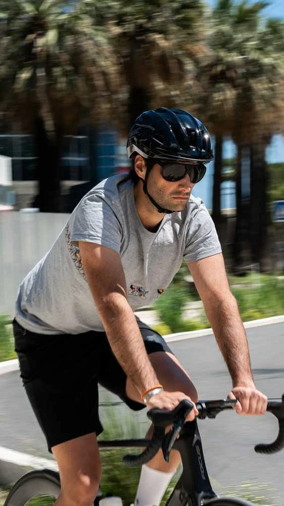 HJC CROSSER Juodas Cycling Helmet, Juodas, Size M