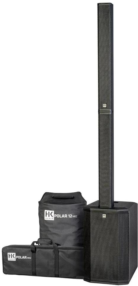 HK Audio Polar 12 MK2 - koloninė garsiakalbių sistema, juoda