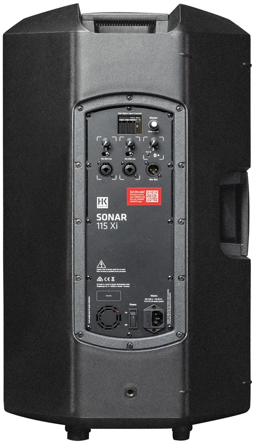 HK Audio Sonar 115 Xi - aktyvi 2 juostų garsiakalbis