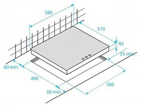 Kaitlentė Paviršius BEKO HIC 64401