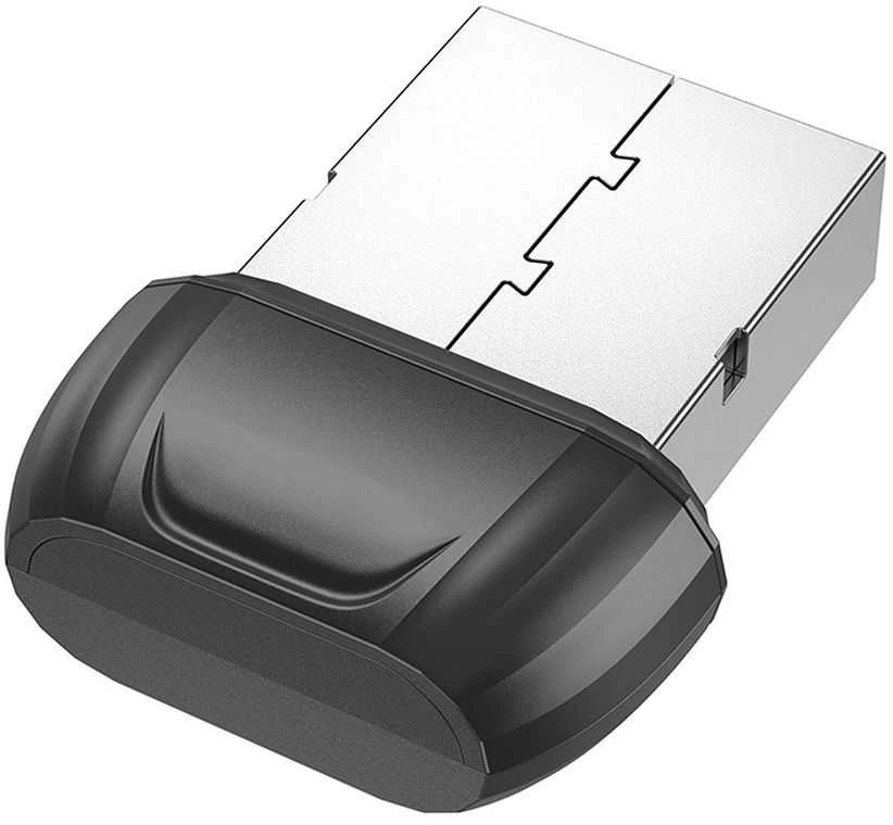 Adapteris Hoco (UA18) Bluetooth 5.0 USB juodas