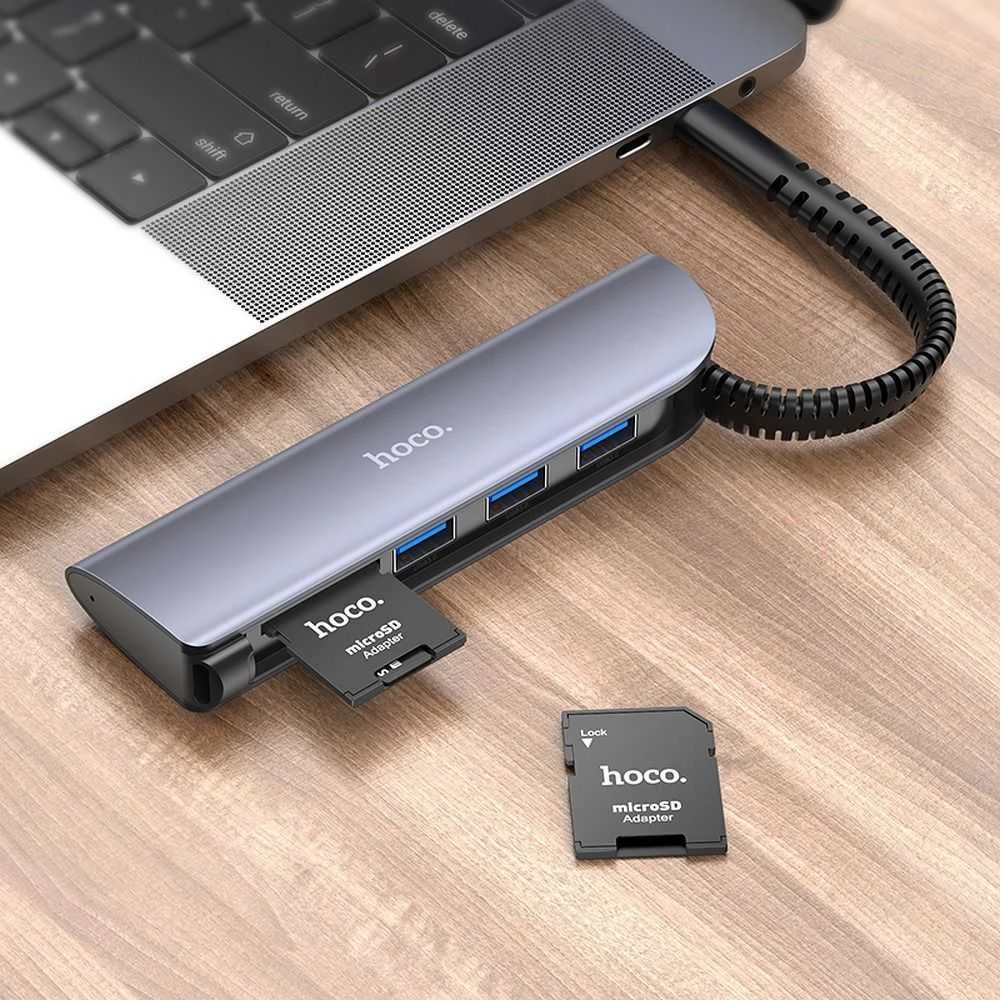 HOCO adapteris TF į SD atminties korteles HB22