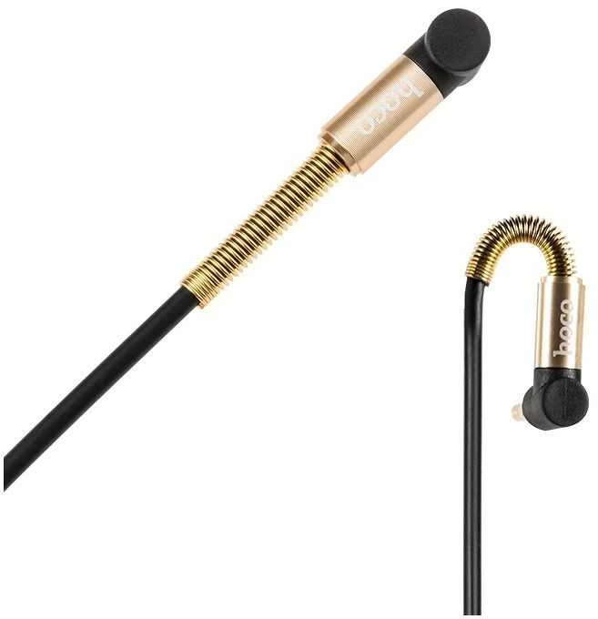 Audio adapteris Hoco UPA02 AUX 3,5mm į 3,5mm juodas