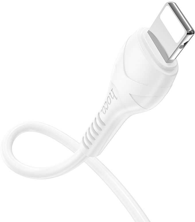 USB C - Lightning kabelis Hoco PD 27W 1 m X37 baltas