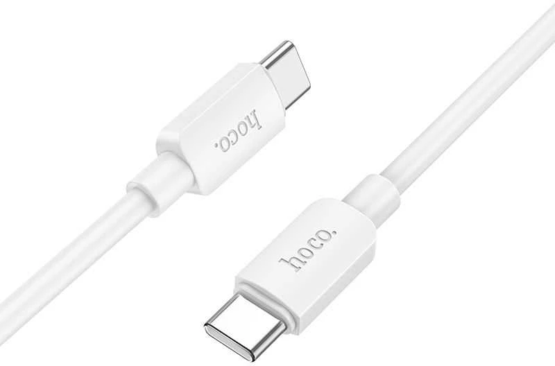 USB-C laidas į USB-C Hoco 3A 60W 1 m X96 baltas