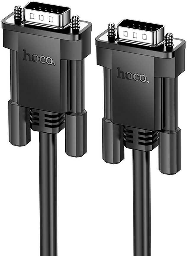 Cable VGA to VGA Hoco HD 1080p 2 m US11 juodas