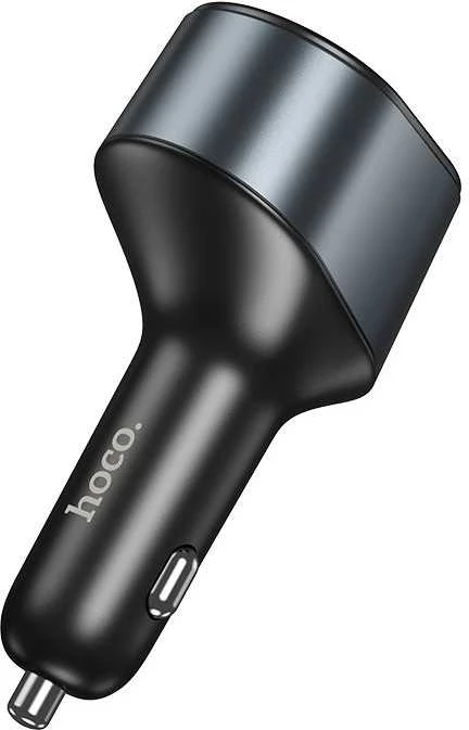Automobilinis įkroviklis Hoco USB A + USB C + cigarečių degiklis PD QC3.0 3A 35W Z56 juodas