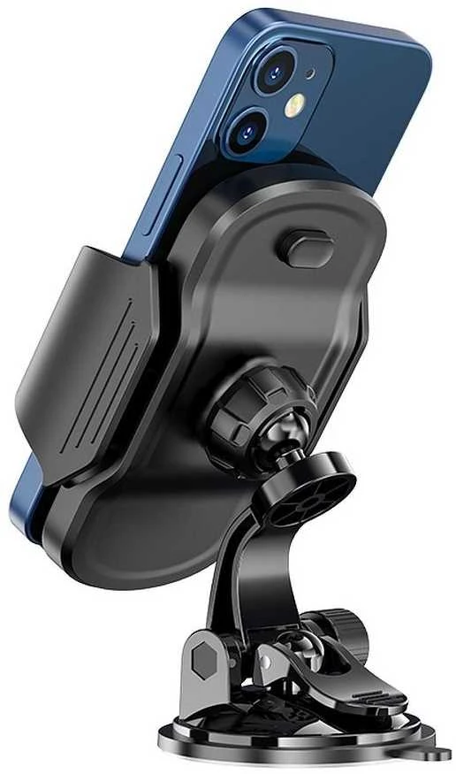 Automobilinis telefono laikiklis Hoco CA82 juodas